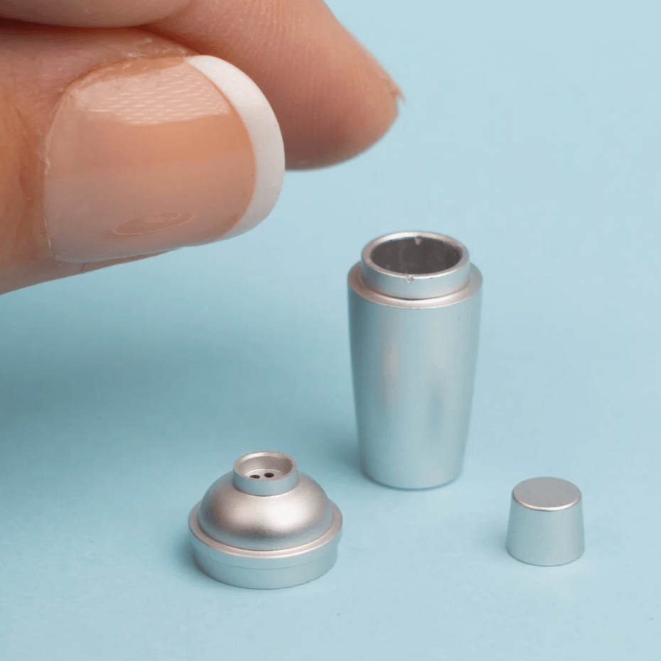 Miniature Aluminum Cocktail Shaker