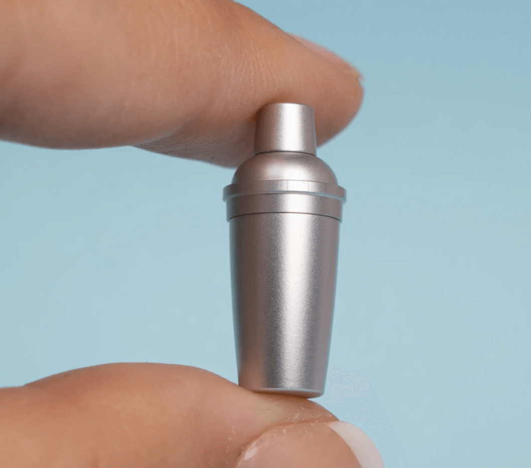 Miniature Aluminum Cocktail Shaker