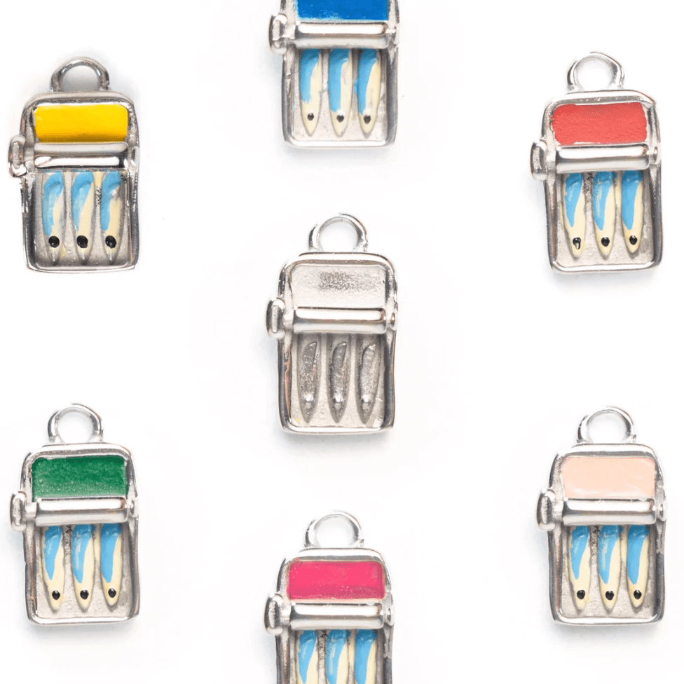 Tin Fish Charm