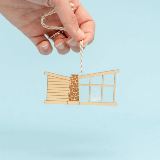Mid Century Butterfly House Ornament