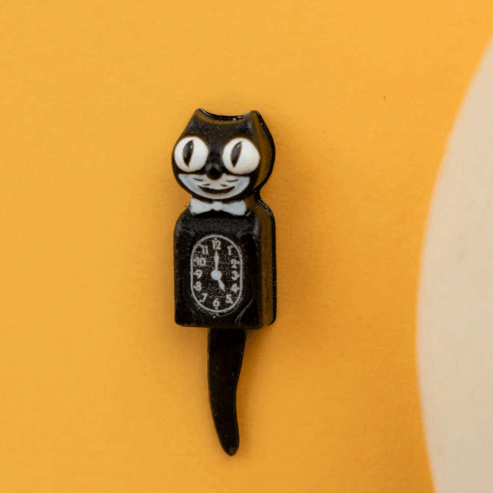 Miniature Kitty Cat Clock