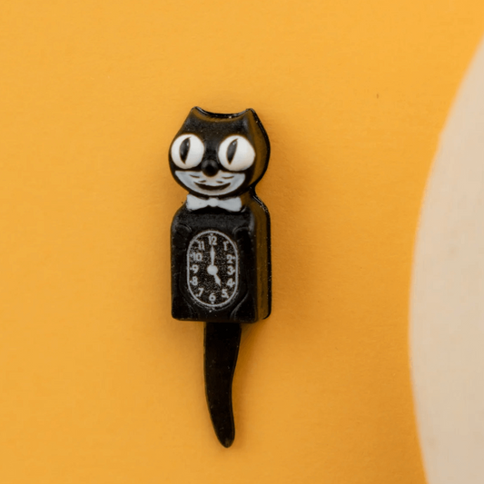 Miniature Kitty Cat Clock