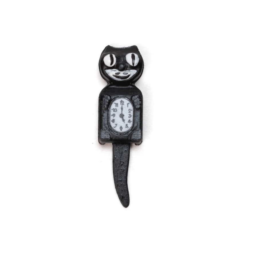 Miniature Kitty Cat Clock