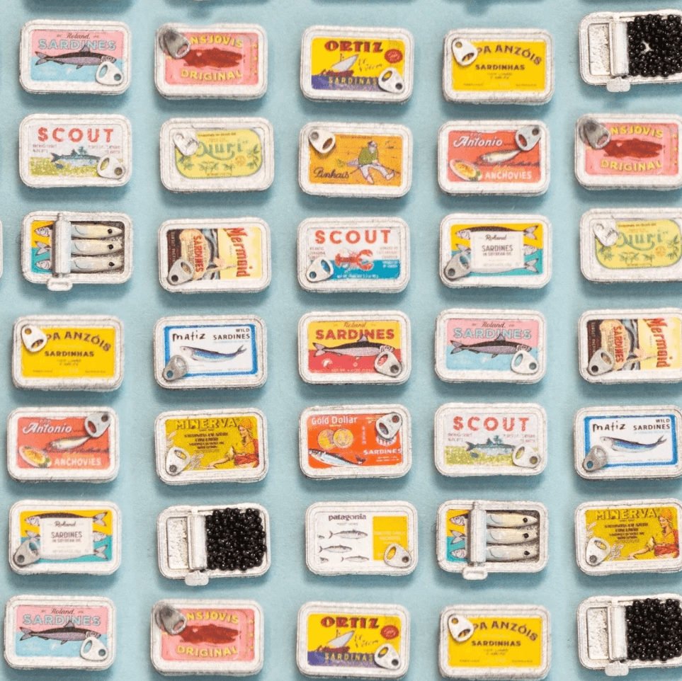 Miniature Tin Fish