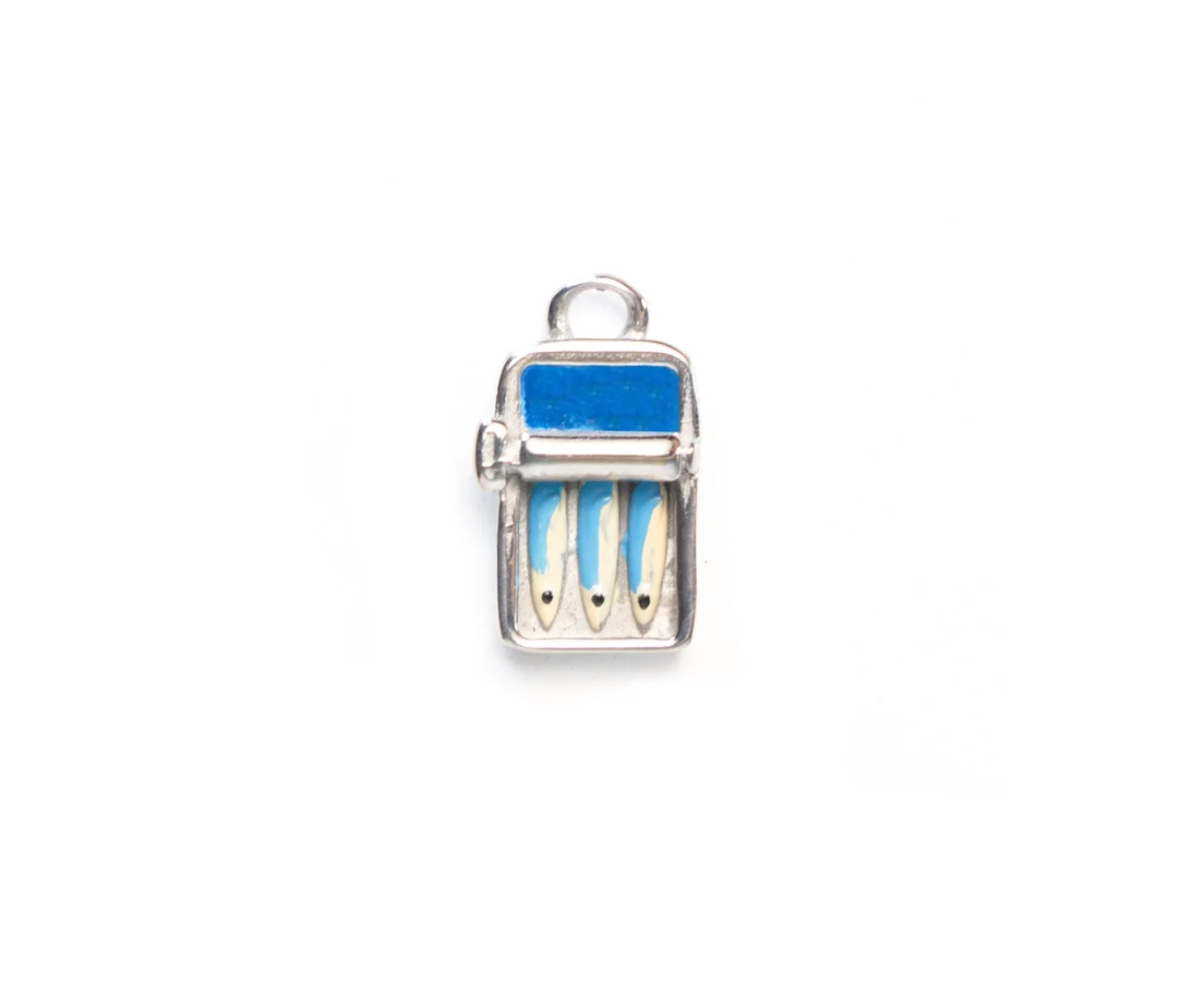 Tin Fish Earrings in Stainless Steel